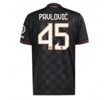 Bayern Munich Aleksandar Pavlovic #45 Koszulka Trzecia 2025-26 Krótki Rękaw